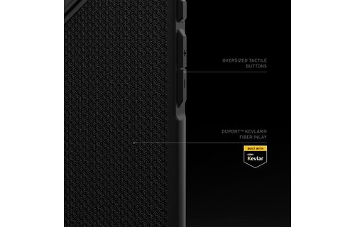 UAG Metropolis LT Case with MagSafe for iPhone 16  - Kevlar Black