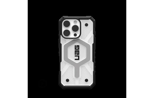UAG Pathfinder Clear Case with MagSafe for 16 Pro - Ice