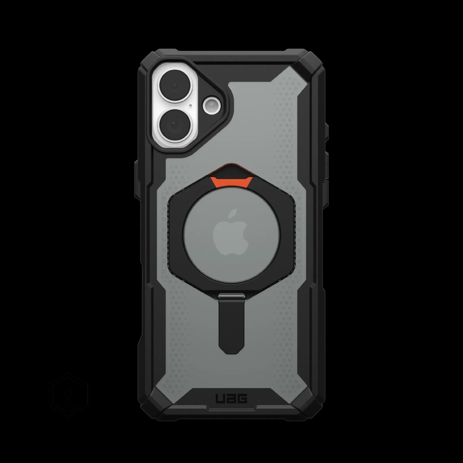 UAG Plasma XTE Case with MagSafe for 16 Plus - Black/Orange