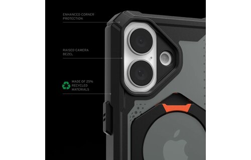 UAG Plasma XTE Case with MagSafe for 16 Plus - Black/Orange