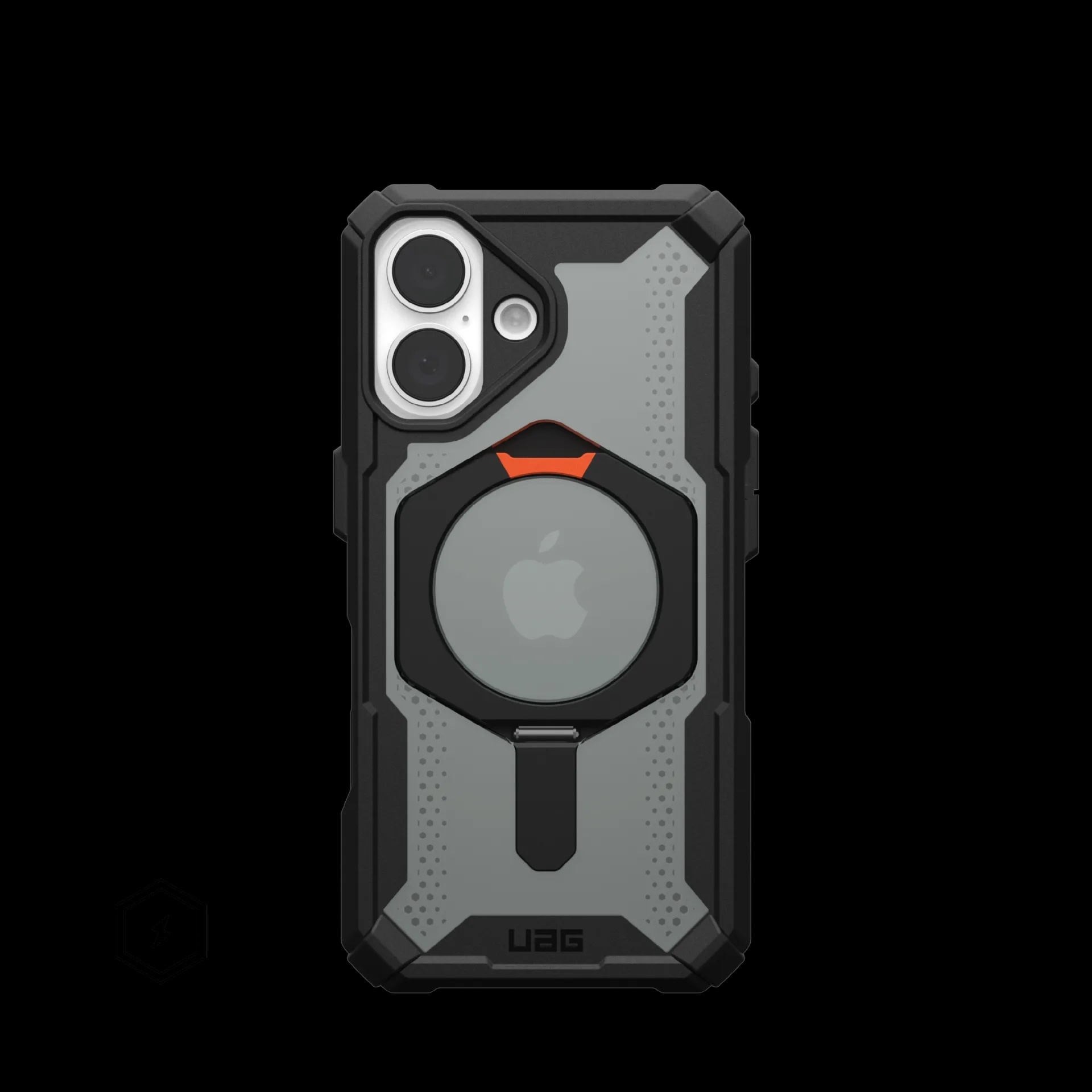 UAG Plasma XTE Case with MagSafe for 16 - Black/Orange