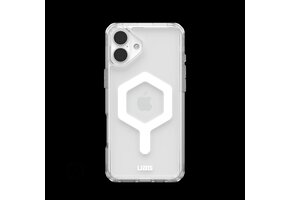 UAG Plyo Case with MagSafe for 16 Plus - Ice/White