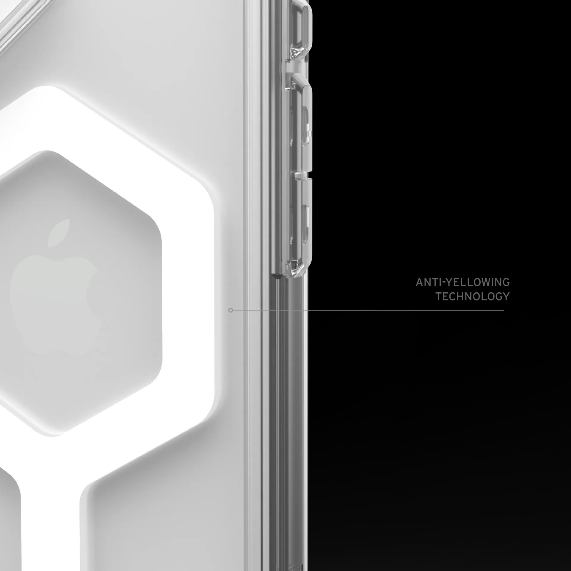 UAG Plyo Case with MagSafe for 16 Plus - Ice/White