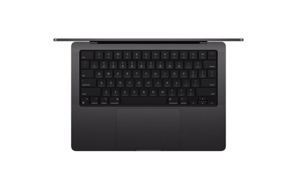 Apple 14" MacBook Pro (M4 Pro 12-Core CPU, 16-Core GPU), 24GB, 512GB, Three Thunderbolt 5 ports, Space Black