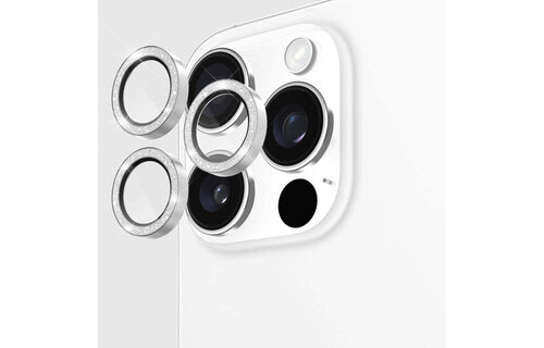 Case-Mate Rear Aluminum Ring Lens Protector for iPhone 16 Pro Max/16 Pro ONLY - Twinkle