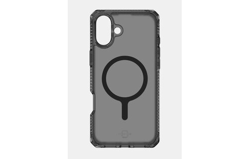 ItSkins Hybrid R Vapor Case w/ Magsafe for iPhone 16  - Smoke