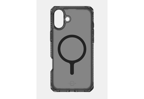 ItSkins Hybrid R Vapor Case w/ Magsafe for iPhone 16  - Smoke