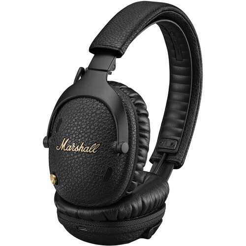 Marshall Monitor III ANC Over Ear Bluetooth Headphones - Black