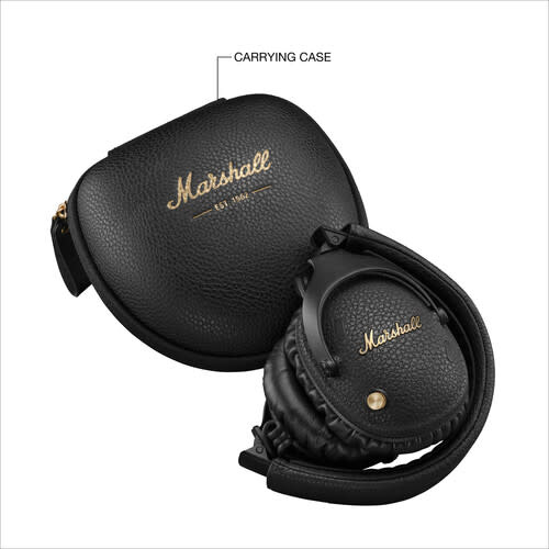 Marshall Monitor III ANC Over Ear Bluetooth Headphones - Black