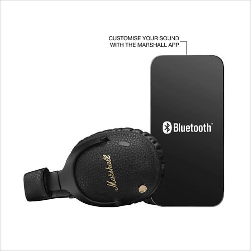 Marshall Monitor III ANC Over Ear Bluetooth Headphones - Black