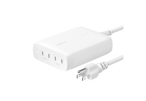 Belkin BOOST↑ CHARGE Pro 200w 4 Port USB-C GaN Wall Charger White