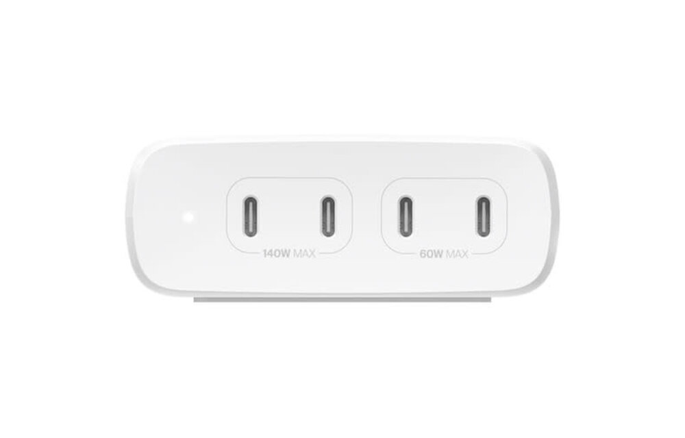 Belkin BOOST↑ CHARGE Pro 200w 4 Port USB-C GaN Wall Charger White