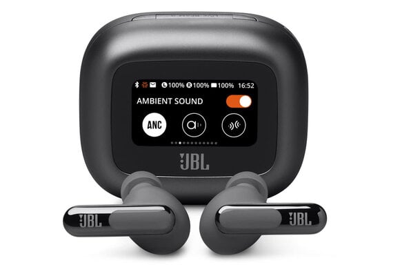 JBL Live Beam 3 Noise Cancelling True Wireless Earbuds Black (No returns once opened for In-Ear devices)