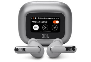 JBL Live Beam 3 Noise Cancelling True Wireless Earbuds Silver (No returns once opened for In-Ear devices)