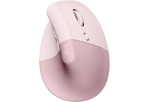 Logitech Lift Vertical Ergonomic Wireless Mouse - Rose