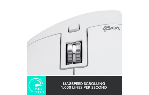 Logitech MX Master 3S Advanced Wireless Mouse - Pale Gray