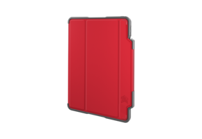 STM DUX Plus Duo Case for iPad Air 11 (M2/M3)/Air4/5 10.9 Red w/ Pencil Storage