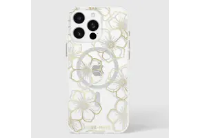 Case-Mate Floral Gems Case with MagSafe for 16 Pro Max - Gold