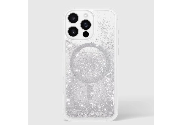 Case-Mate Waterfall Case with Magsafe for iPhone 16 Pro Max - Silver