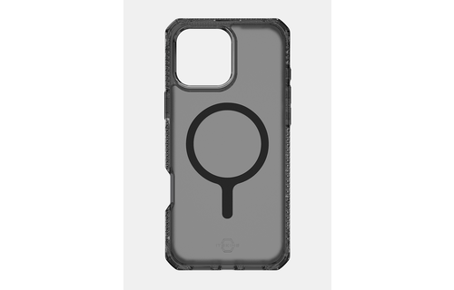 ItSkins Hybrid R Vapor Case w/ Magsafe for iPhone 16 Pro Max  - Smoke