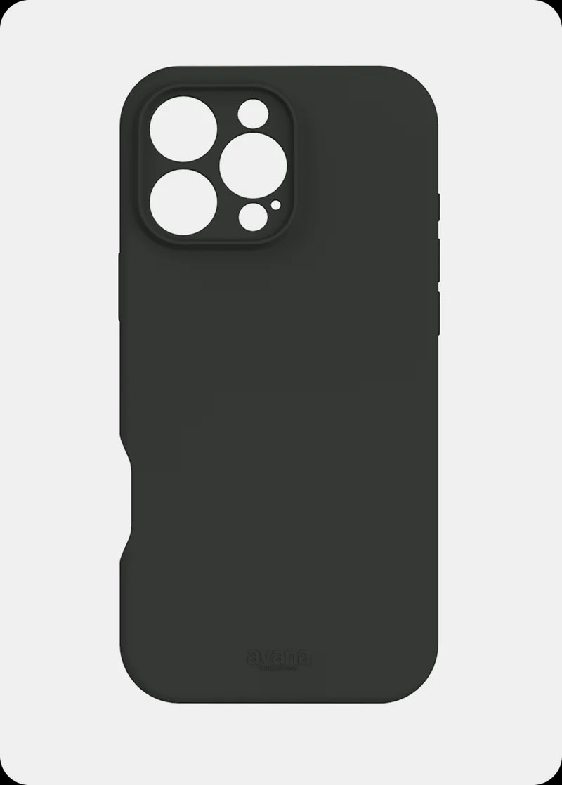 Avana Velvet Case with MagSafe for 16 Pro Max - Velvet Black
