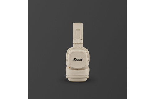 Marshall Major V On Ear Bluetooth Headphones Cream
