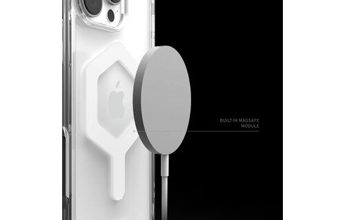 UAG Plyo Case with MagSafe for 16 Pro - Ice/White