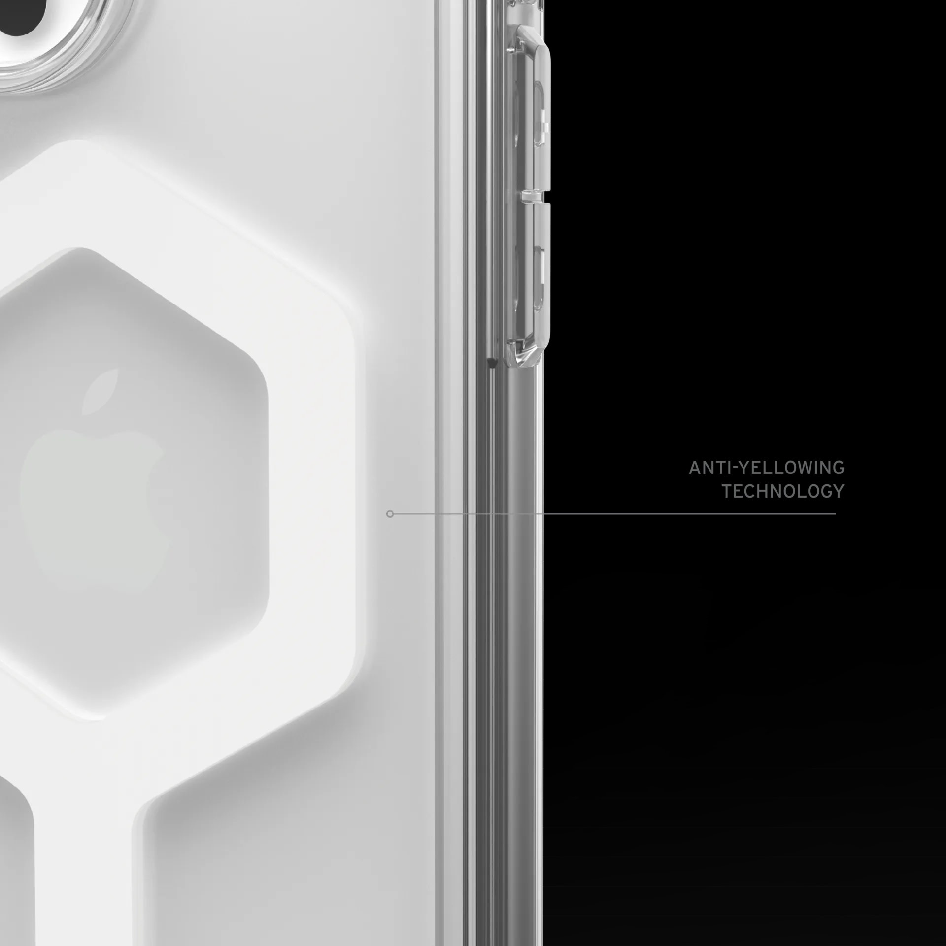 UAG Plyo Case with MagSafe for 16 Pro - Ice/White