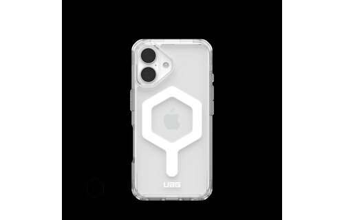 UAG Plyo Case with MagSafe for 16  - Ice/White