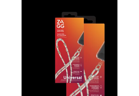 ZAGG Universal Phone Lanyard - White