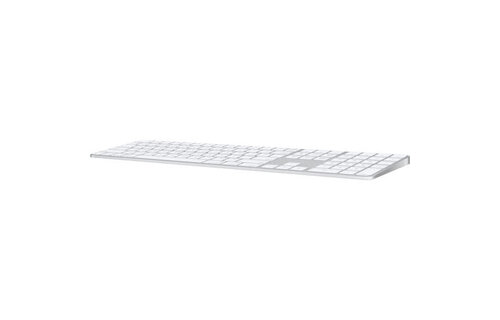 Apple Magic Keyboard Silver with Touch ID and Numeric Keypad (USB-C) w/ USB-C cable (Touch ID only compatible with M series devices)