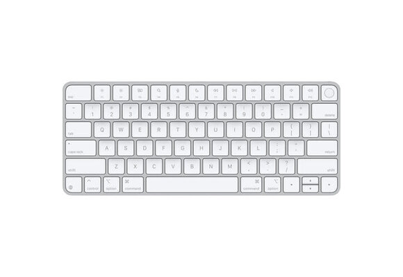 Apple Magic Keyboard Silver with Touch ID (USB-C) w/ USB-C cable (Touch ID only compatible with M series devices)