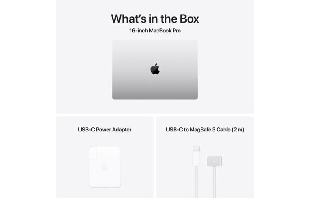 Apple 16" MacBook Pro (M4 Max 16-Core CPU, 40-Core GPU), 48GB, 1TB, Three Thunderbolt 5 ports, Silver