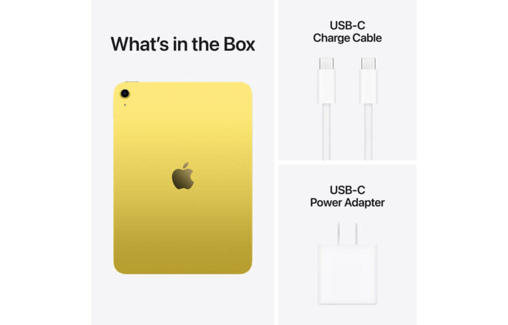 Apple iPad | 11" | A16 | 512GB | Wi-Fi | Yellow