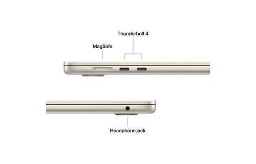 Apple 15" MacBook Air (M4 10-Core | 10-Core GPU | 16GB | 256GB | Starlight)