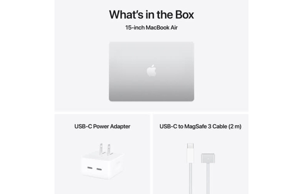 Apple 15" MacBook Air (M4 10-Core | 10-Core GPU | 16GB | 512GB | Silver)