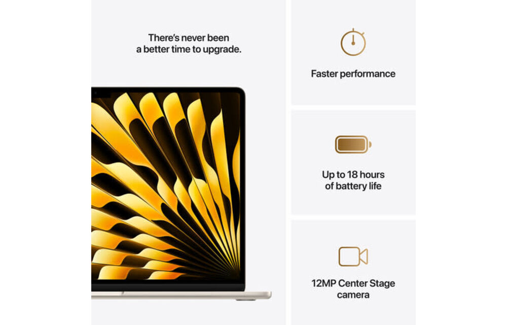 Apple 15" MacBook Air (M4 10-Core | 10-Core GPU | 24GB | 512GB | Starlight)