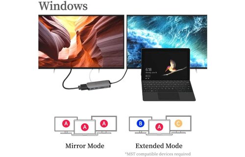 Adam Elements CASA Hub X 10-in-1 USB-C Hub - Ethernet, HDMI, USB3, USB-A 3.1 x 2, VGA, SD/Micro SD Reader