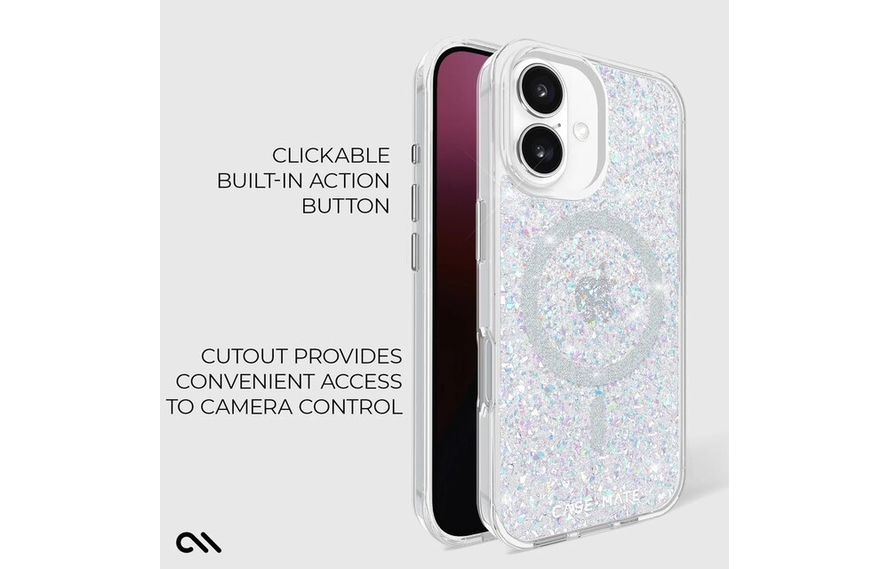 Case-Mate Twinkle Disco Case with Magsafe for iPhone 16