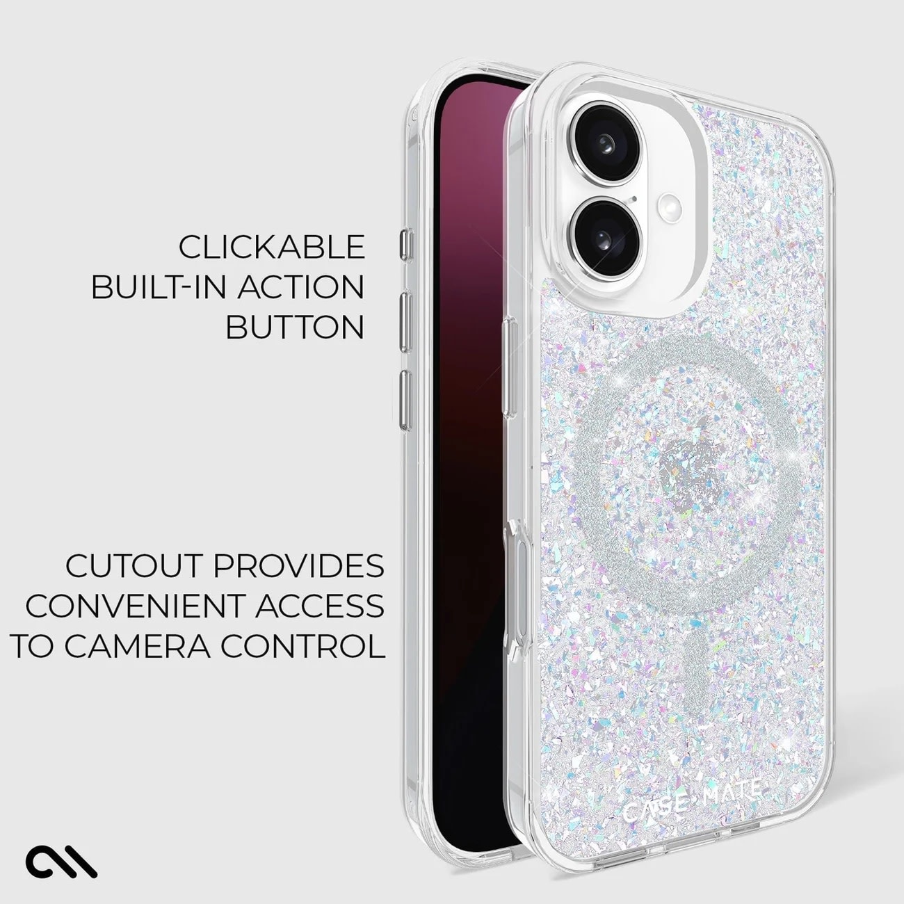 Case-Mate Twinkle Disco Case with Magsafe for iPhone 16