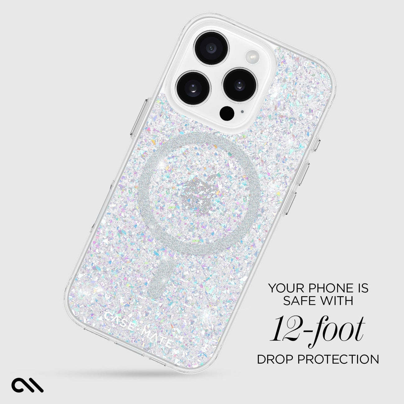 Case-Mate Twinkle Disco Case with Magsafe for iPhone 16 Pro