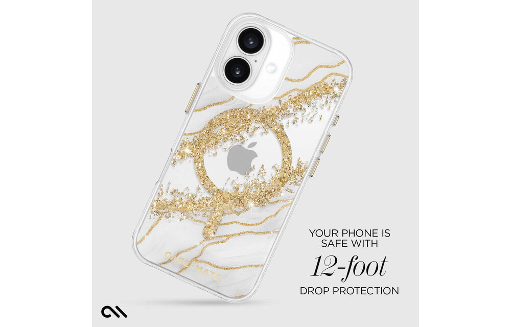 Case-Mate Karat Granite MagSafe Case for iPhone 16