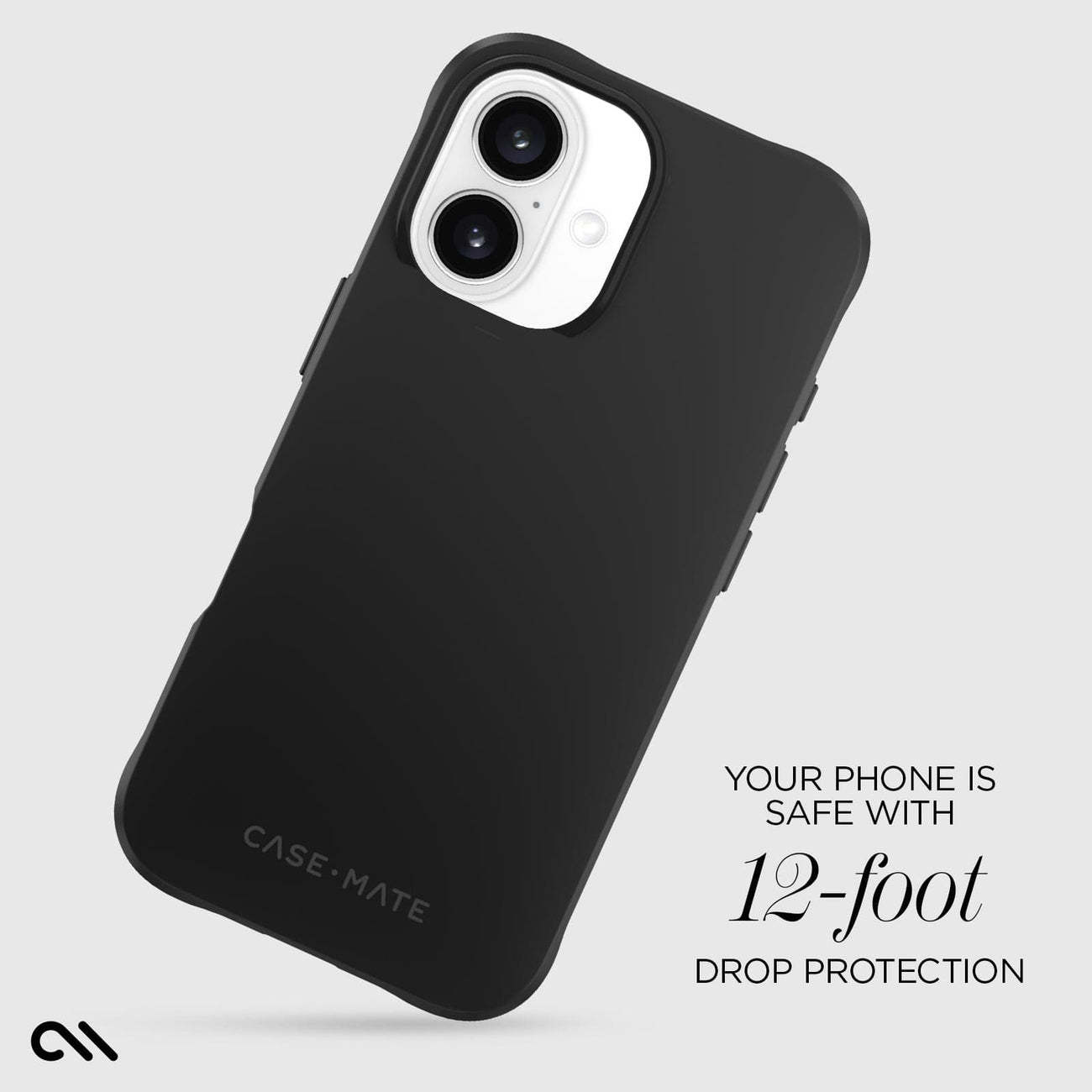 Case-Mate Tough Black Case with Magsafe for iPhone 16