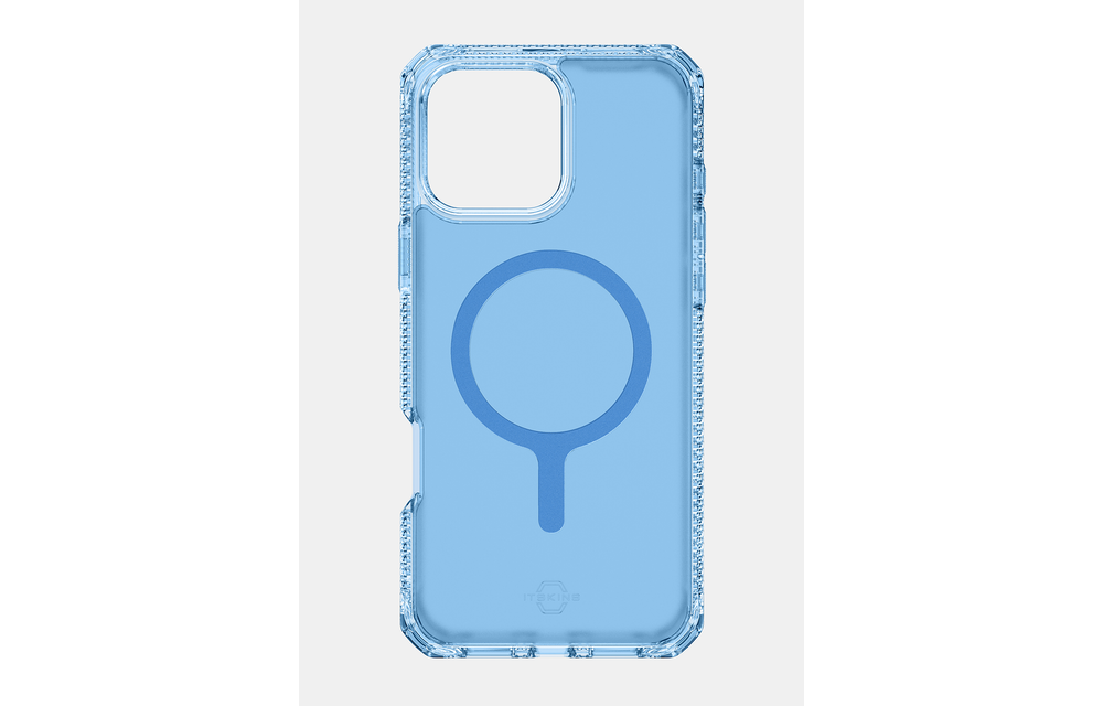 ItSkins Hybrid R Vapor Case w/ Magsafe for iPhone 16 Pro Max - Light Blue