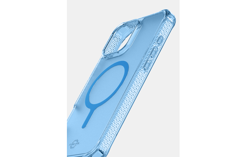 ItSkins Hybrid R Vapor Case w/ Magsafe for iPhone 16 Pro Max  - Light Blue