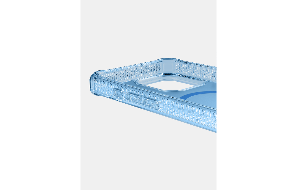 ItSkins Hybrid R Vapor Case w/ Magsafe for iPhone 16 Pro Max - Light Blue
