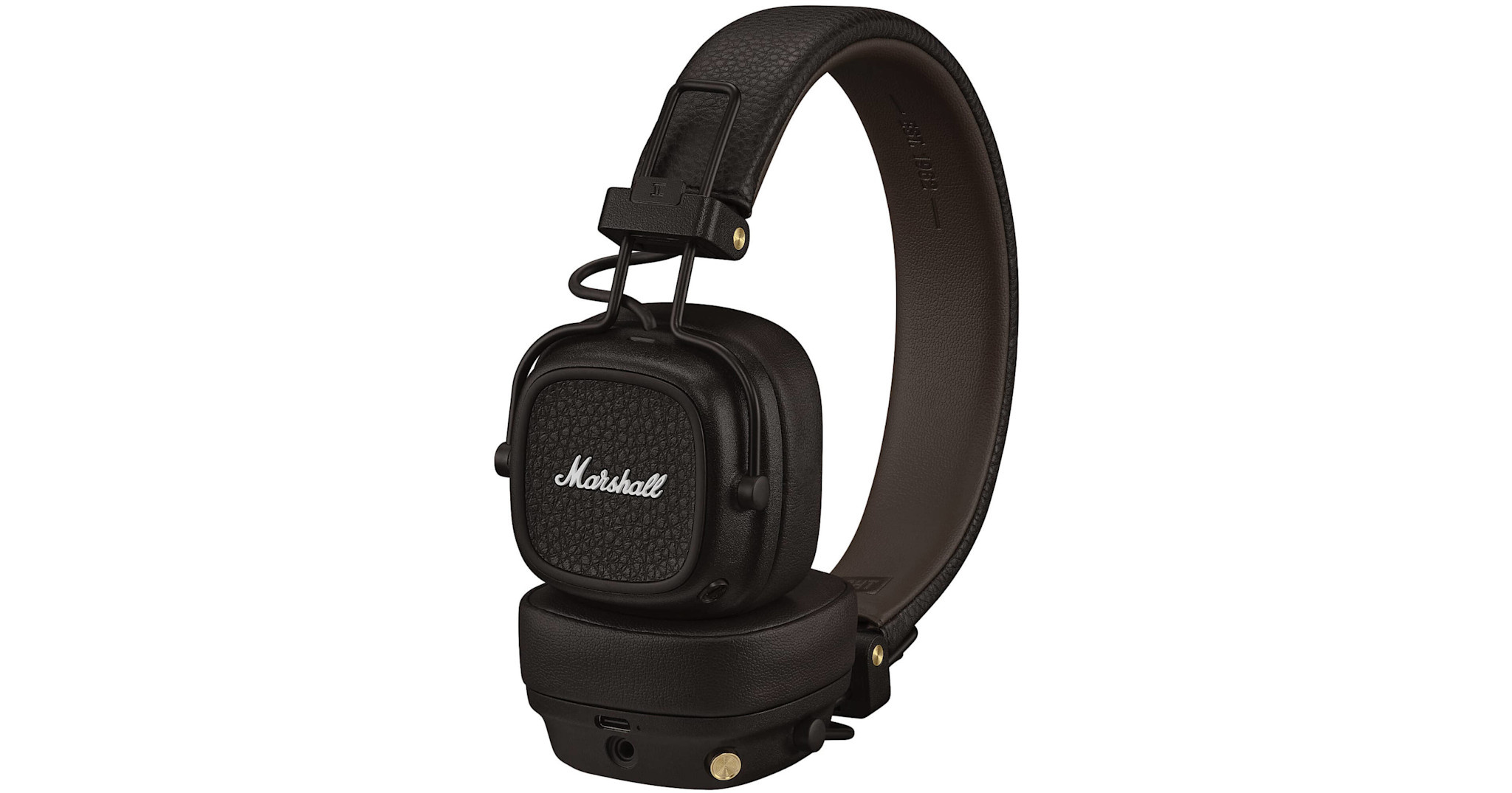 Marshall Major V On Ear Bluetooth Headphones Brown