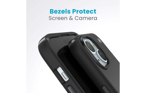 Speck Presidio2 Pro Case with Magsafe for iPhone 16e/15/14 13 - Black/Slate Gray