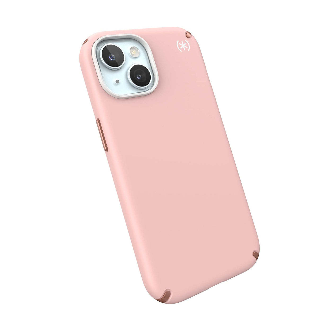 Speck Presidio2 Pro Case with Magsafe for iPhone 16e/15/14 13 - Dahlia Pink/Rose Copper