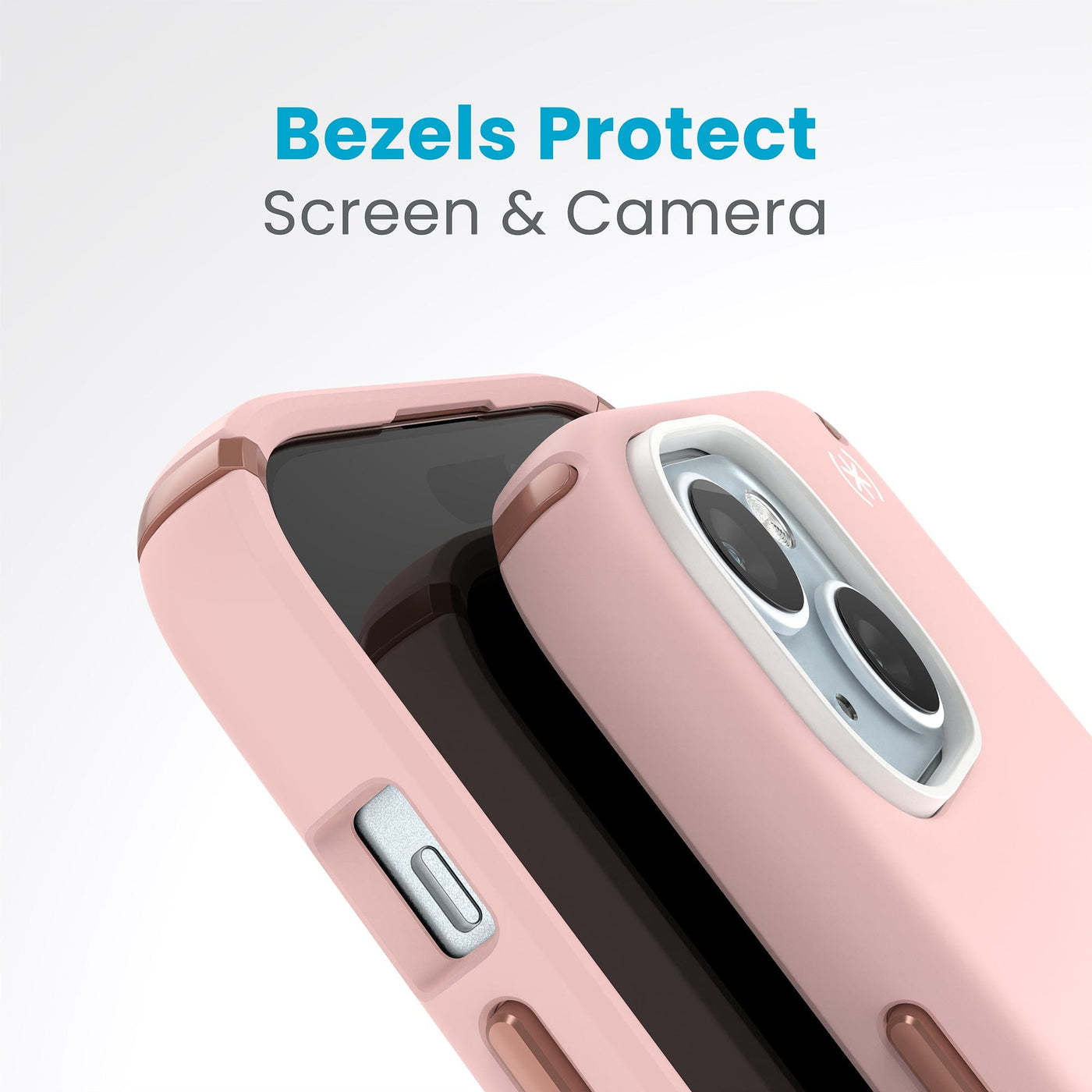 Speck Presidio2 Pro Case with Magsafe for iPhone 16e/15/14 13 - Dahlia Pink/Rose Copper